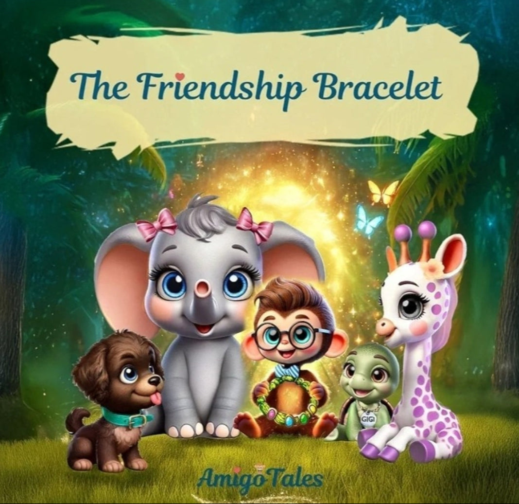 The Perfect Reading Bundle – Amigo Tales Blanket + The Friendship Bracelet Book